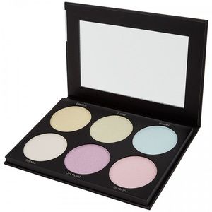 BH COSMETICS BLACKLIGHT HIGHLIGHT 6 COLOR PALLETE